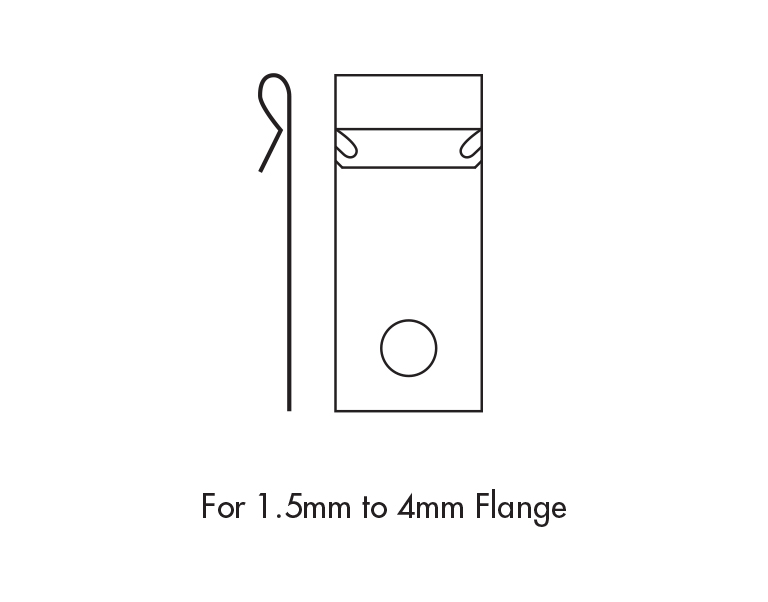 Purlin Clip 1.5mm – 4mm flange