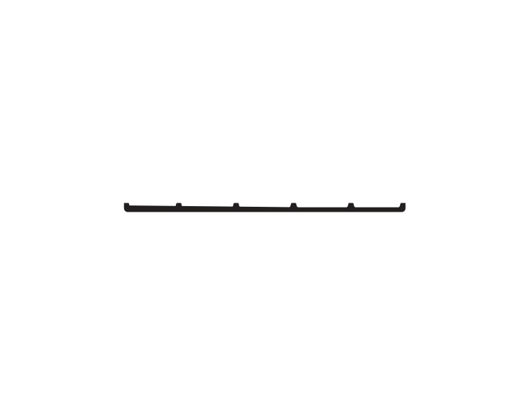Ribbed Skirting 75mm